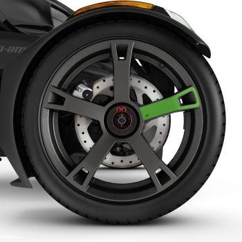 Wheel Decals - Supersonic Green 