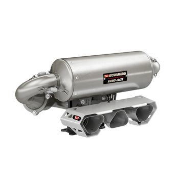 Yoshimura Slip-On-avgasrör för trecylindrig radmotor